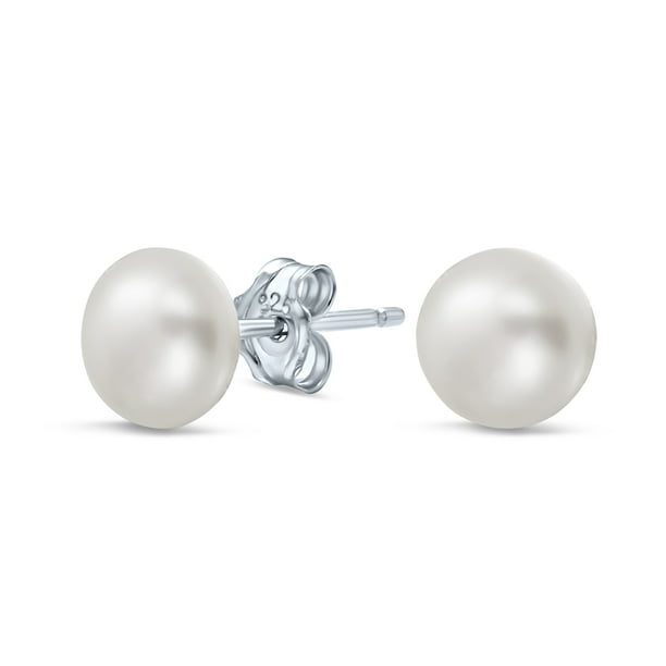 Details about Real 18kt White Gold 4.50 MM White Pearl Stud Earrings for Women Details about Real 18kt White Gold 4.50 MM White Pearl Stud Earrings for Women